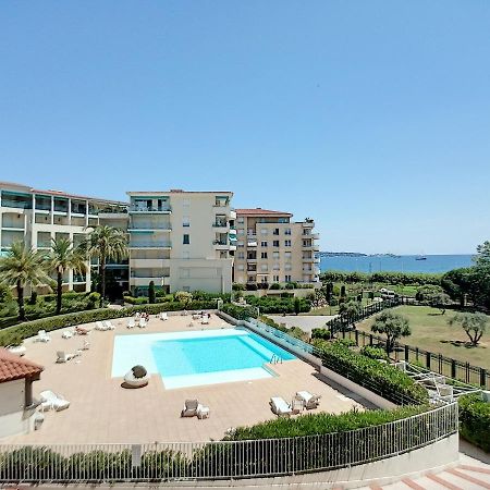 Antibes Les Pins 2 Pieces Vue Mer Piscine Parking Apartment Bagian luar foto